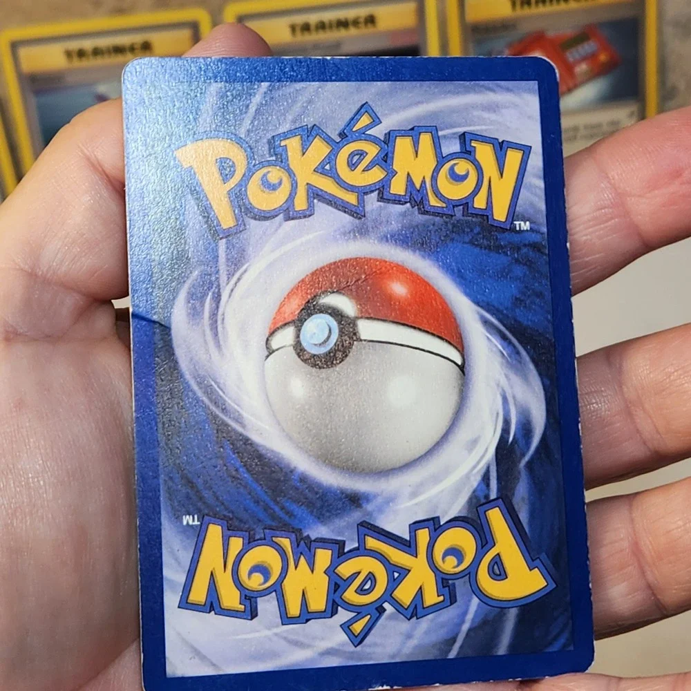 Vintage Pokemon TCG Trainer Card Lot 8pc WOTC Base Jungle Fossil Gym Heroes